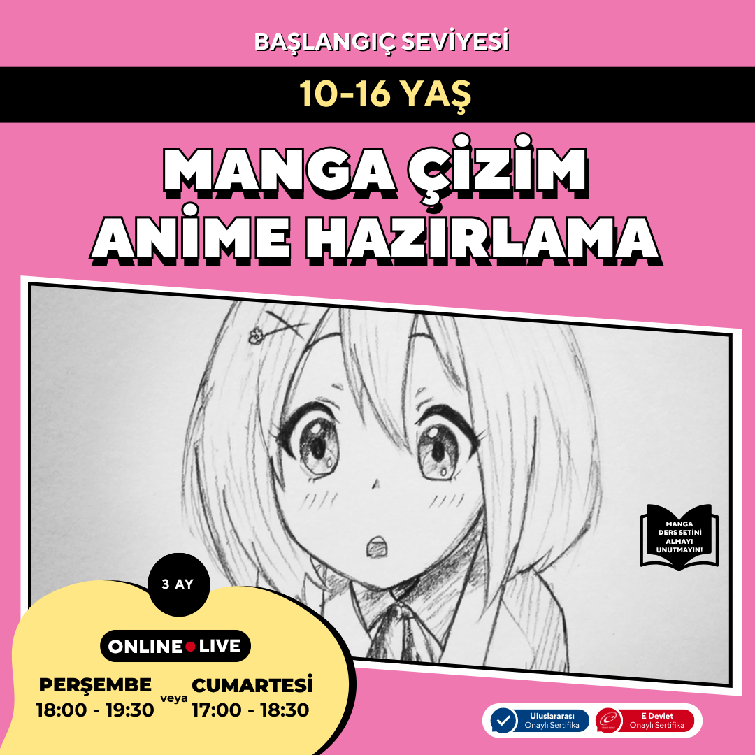 Preparazione al disegno di manga e anime (10-16 anni)