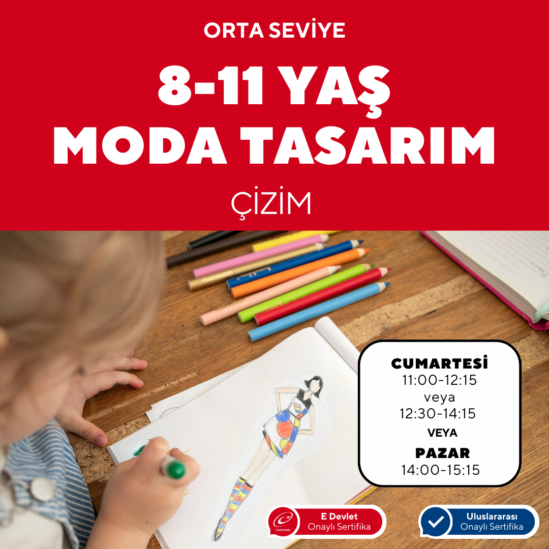 Diseño de Moda 8-11 Años Dibujo Intermedio (Cara a Cara)
