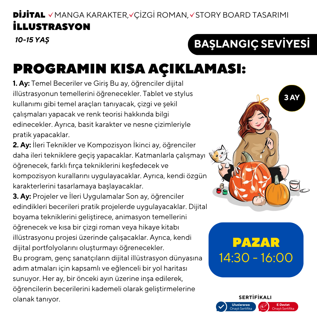 Цифровая иллюстрация (10-15 лет) — начальный уровень
