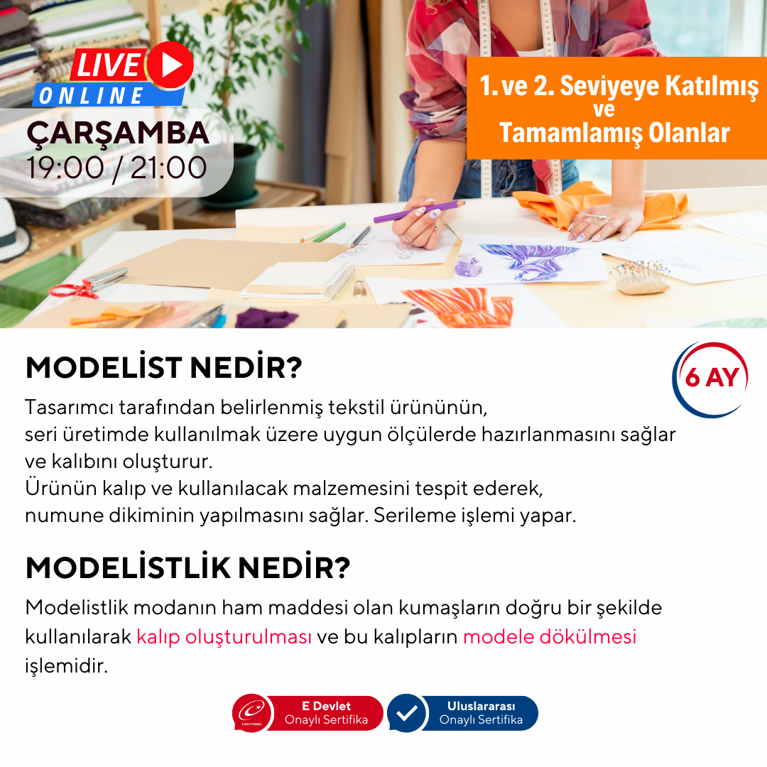 Modellieren (ab 15 Jahren und Erwachsene) (Fortgeschrittenes Niveau)