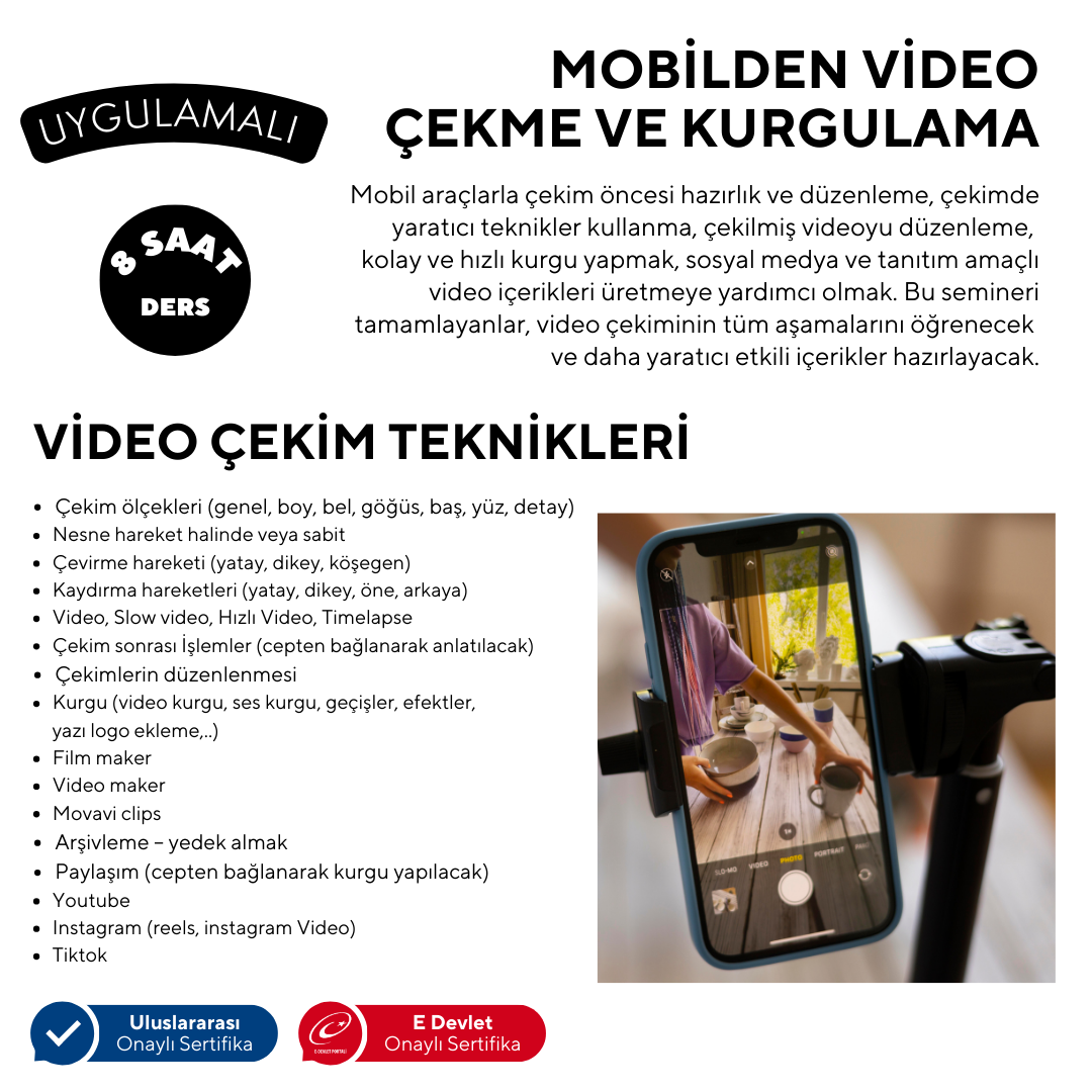 Aufnehmen und Bearbeiten von Videos vom Handy aus – von Angesicht zu Angesicht