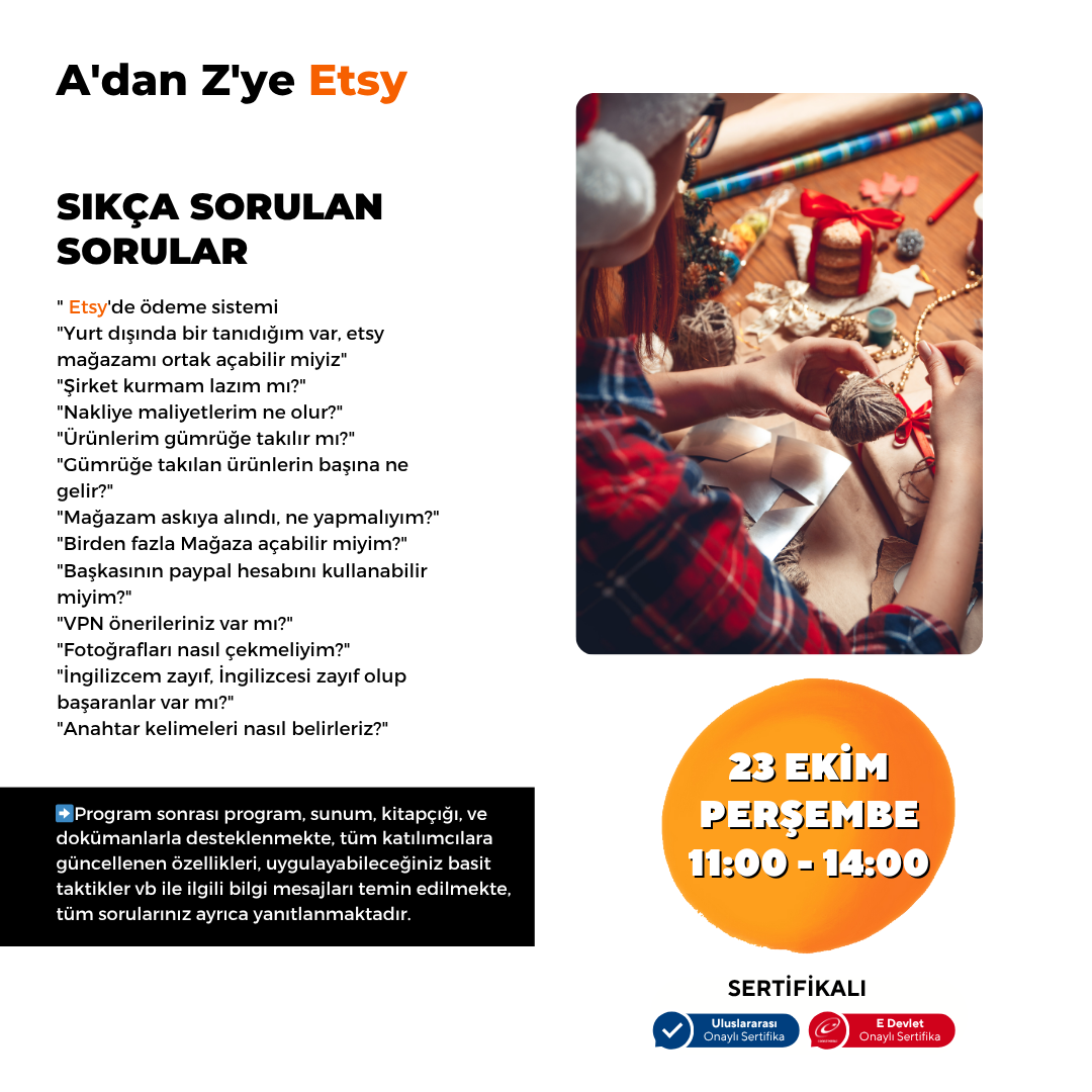 Etsy von A bis Z – Face to Face