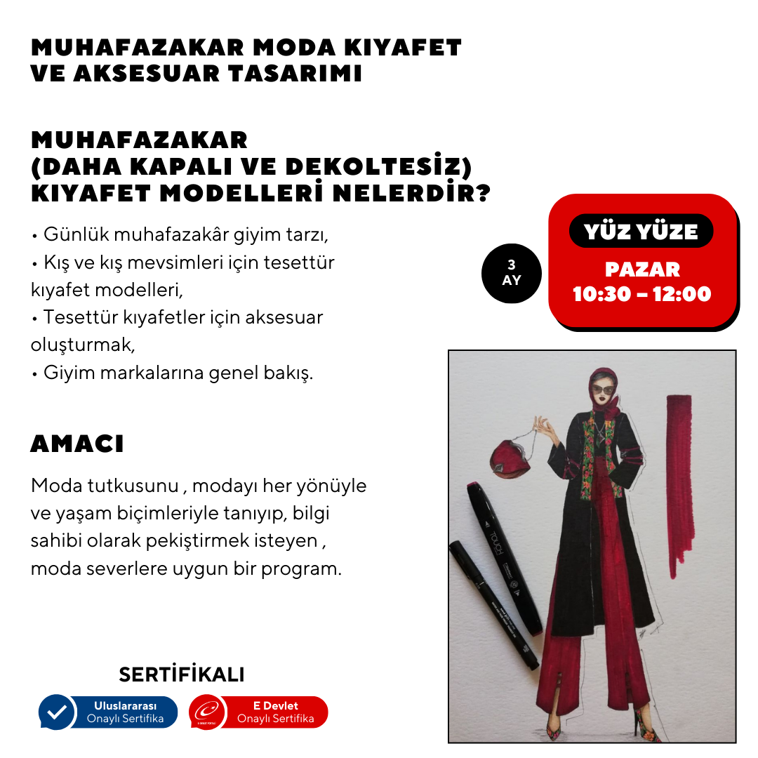 Скромная мода Дизайн одежды и аксессуаров (очно)