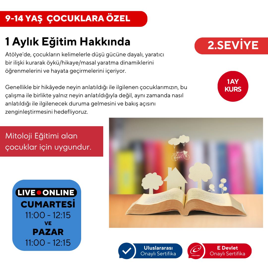 Обучение творческому письму для детей (9-14 лет) - Уровень 2