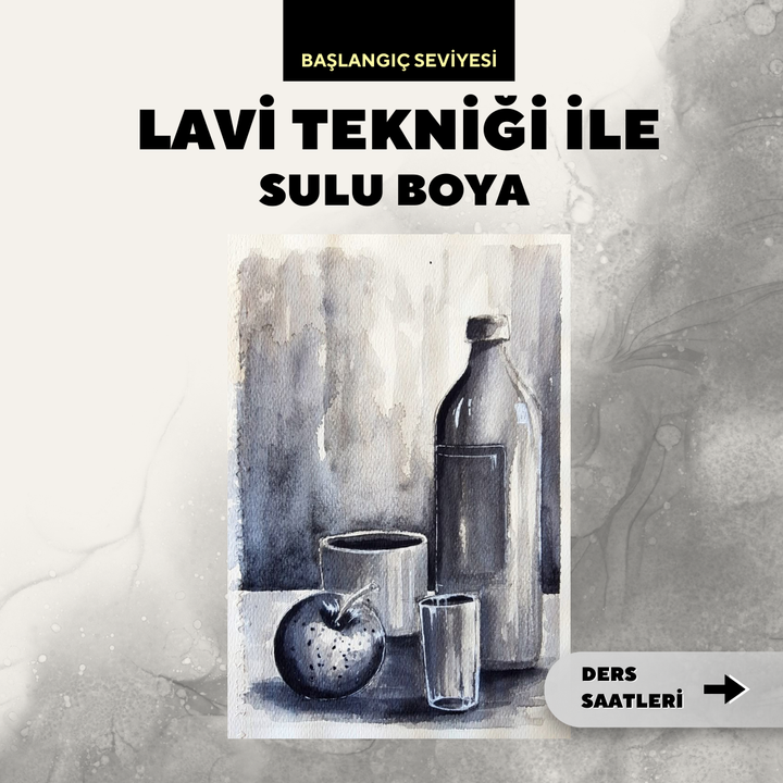 Watercolour with Lavi Technique - Face to Face