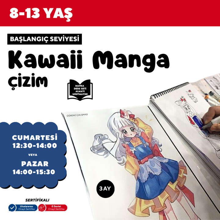 Kawaii Manga Drawing (8-13 Years Old) - Face to Face