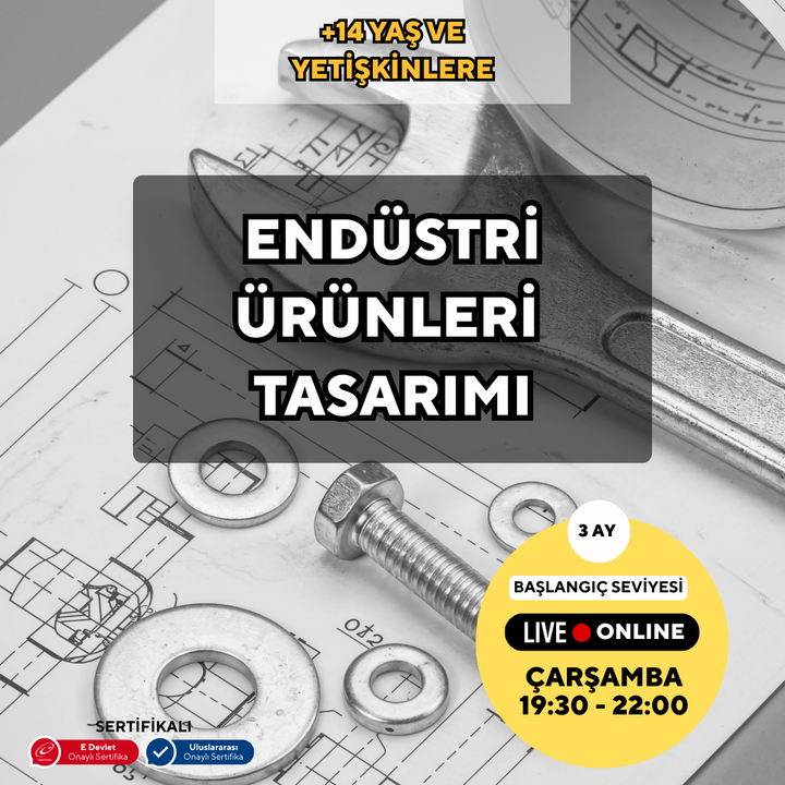Endüstri Ürünleri Tasarımı  (+14 Yaş ve Yetişkin)