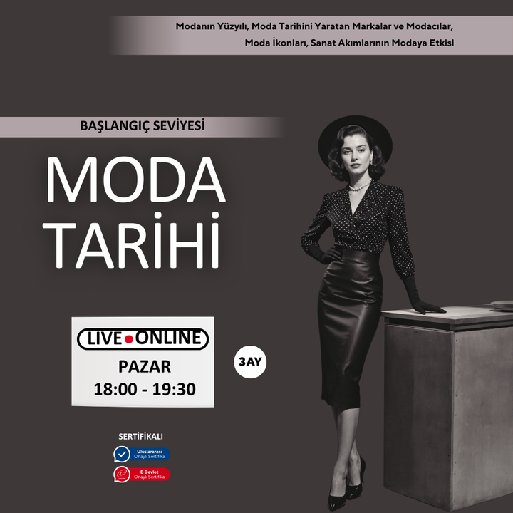 Storia della moda + 15 anni e adulti