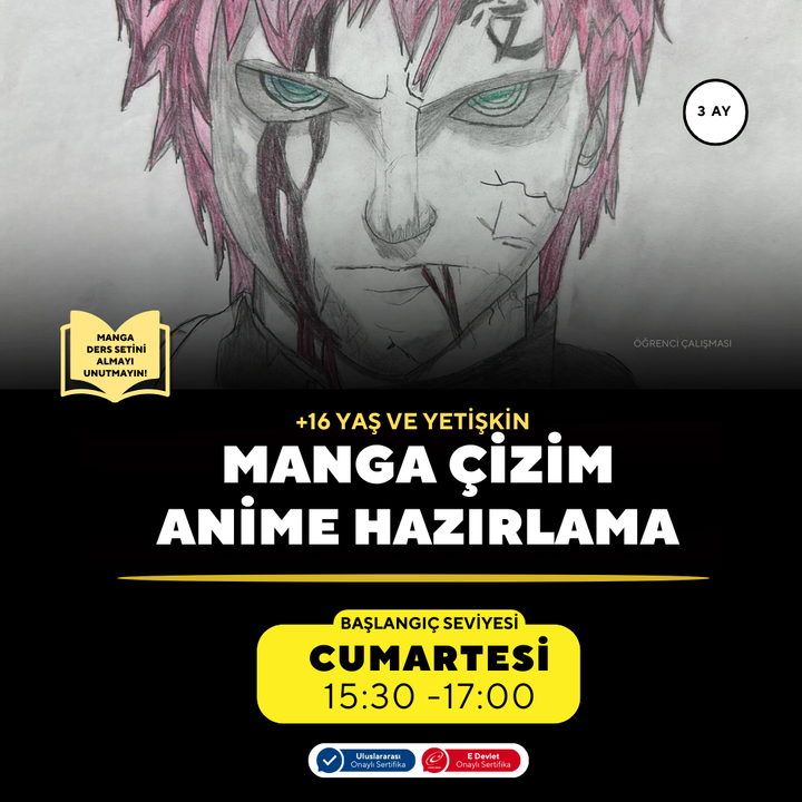 Dibujo de Manga y Preparación de Anime - Cara a Cara (+ 16 y Adultos)