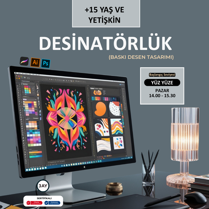 Designing with Adobe Photoshop (Print Pattern Design) - Face to Face