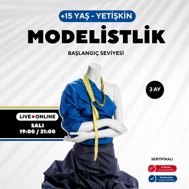 Modelistlik (+15 Yaş ve Yetişkin) -Başlangıç Seviyesi