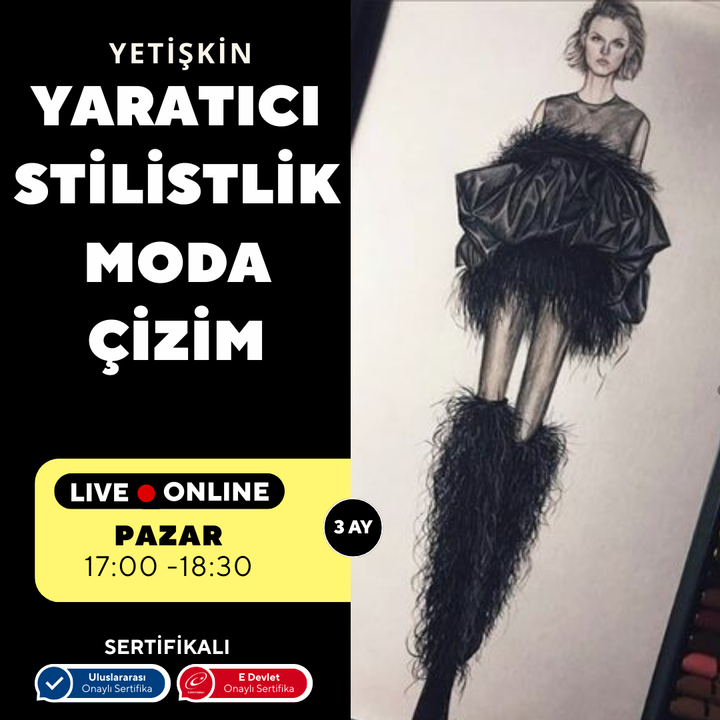 Yaratıcı Stilistlik ve Moda (Yetişkin)