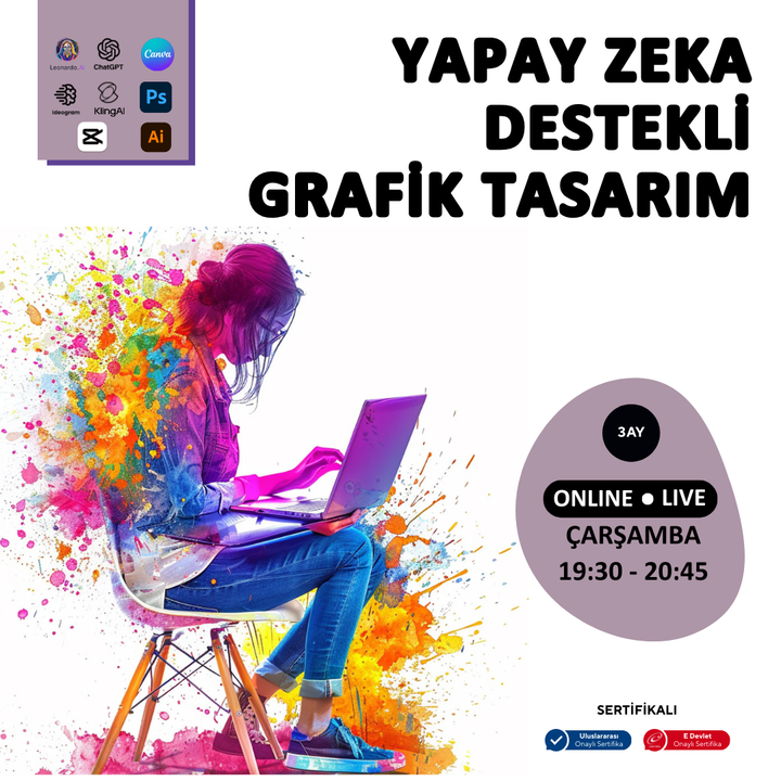 Graphic Design with Artificial Intelligence (For Graphic Designers, Advertising Agencies, Freelancers) 