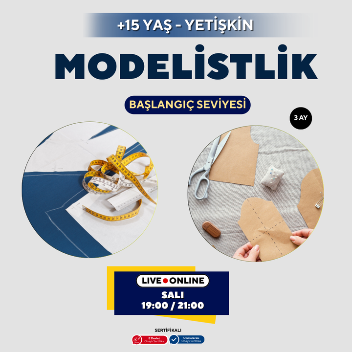 Modellazione (15+ anni e adulti) - Livello principiante