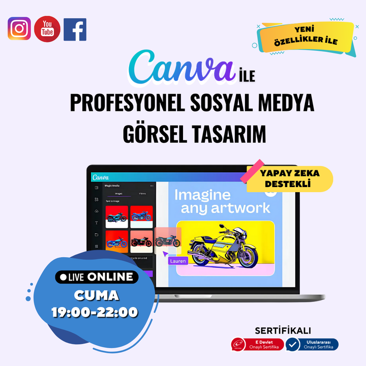 Professional Social Media Visual Design (Canva)