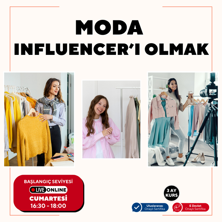 Moda Influencer'ı Olmak ( Online )