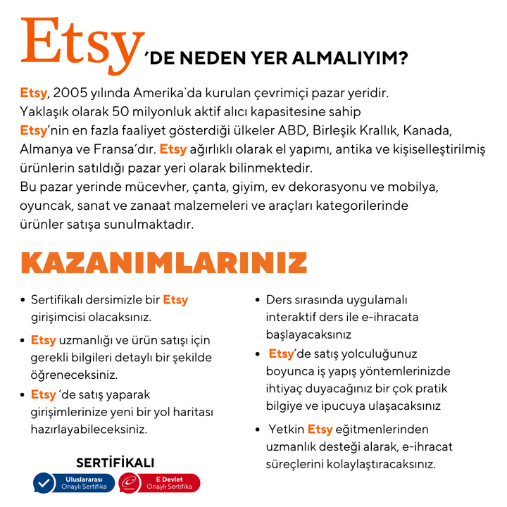 A'dan Z'ye Etsy