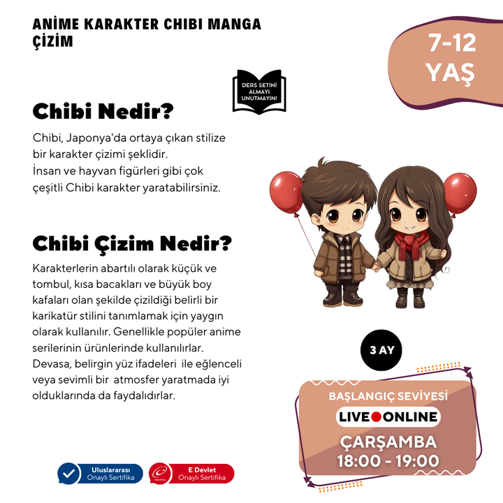 Chibi &amp; Furry Drawing (7-12 Years Old)