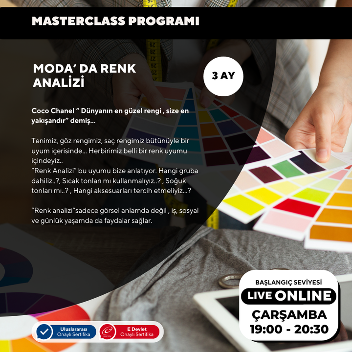 Moda'da Renk Analizi (Online)