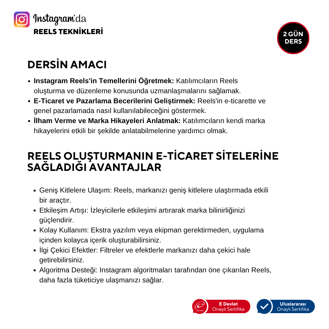 Reels Techniques on Instagram - Online