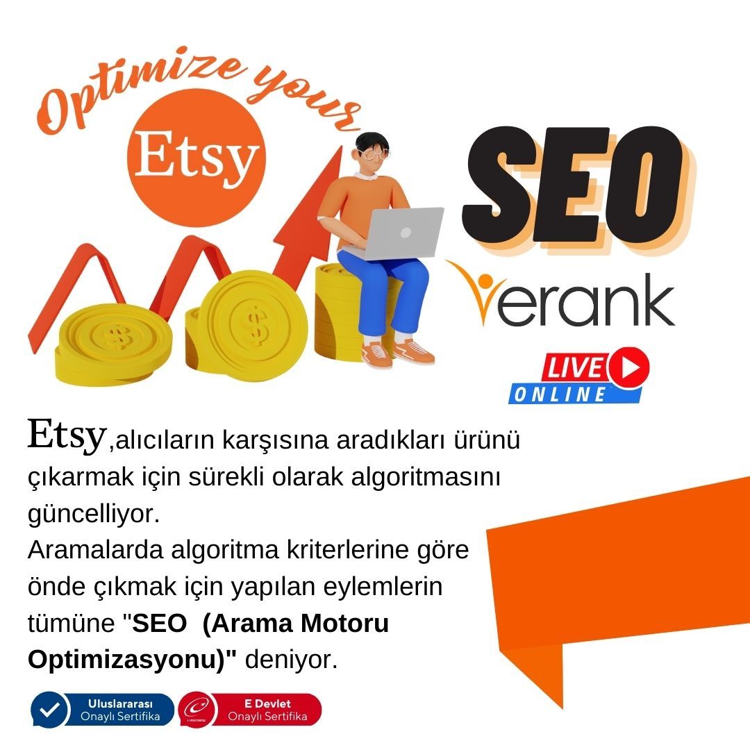 Etsy Seo ve E-Rank Entegrasyonu Eğitimi