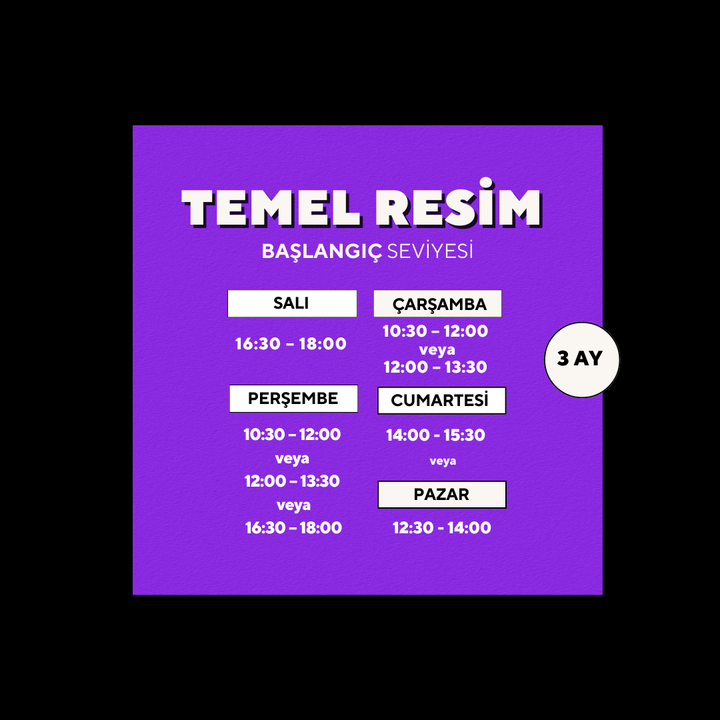 Temel Resim - Yüz Yüze