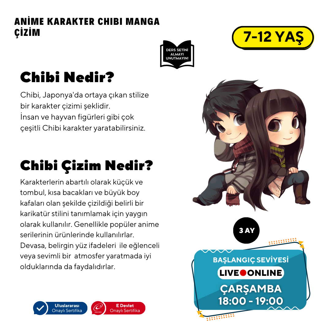 Chibi &amp; Furry Drawing (7-12 Years Old)