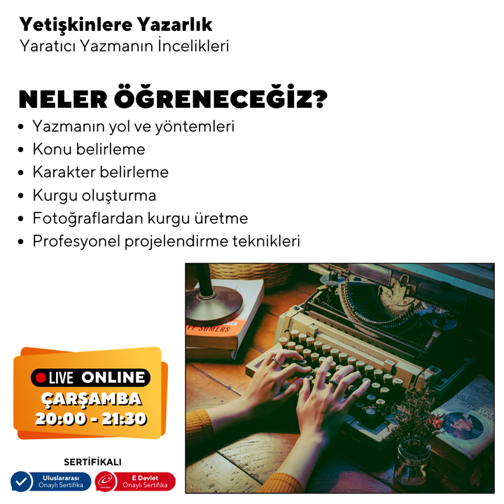 Yazarlık  (Yaratıcı Yazmanın İncelikleri)