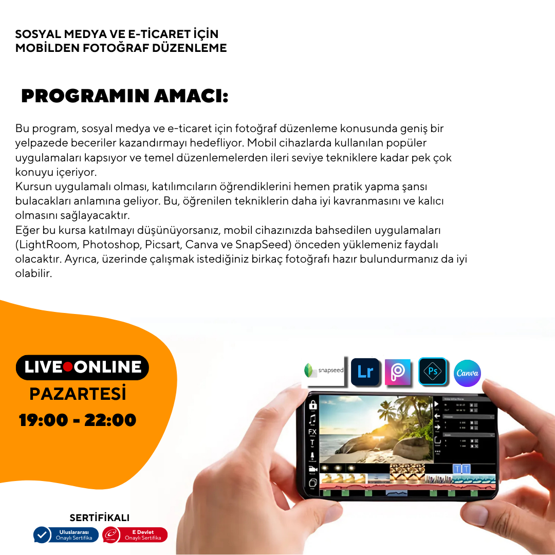 Mobile Bildbearbeitung für Social Media und E-Commerce – Online