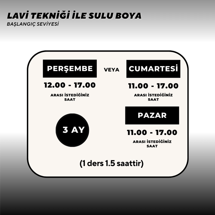 Watercolour with Lavi Technique - Face to Face