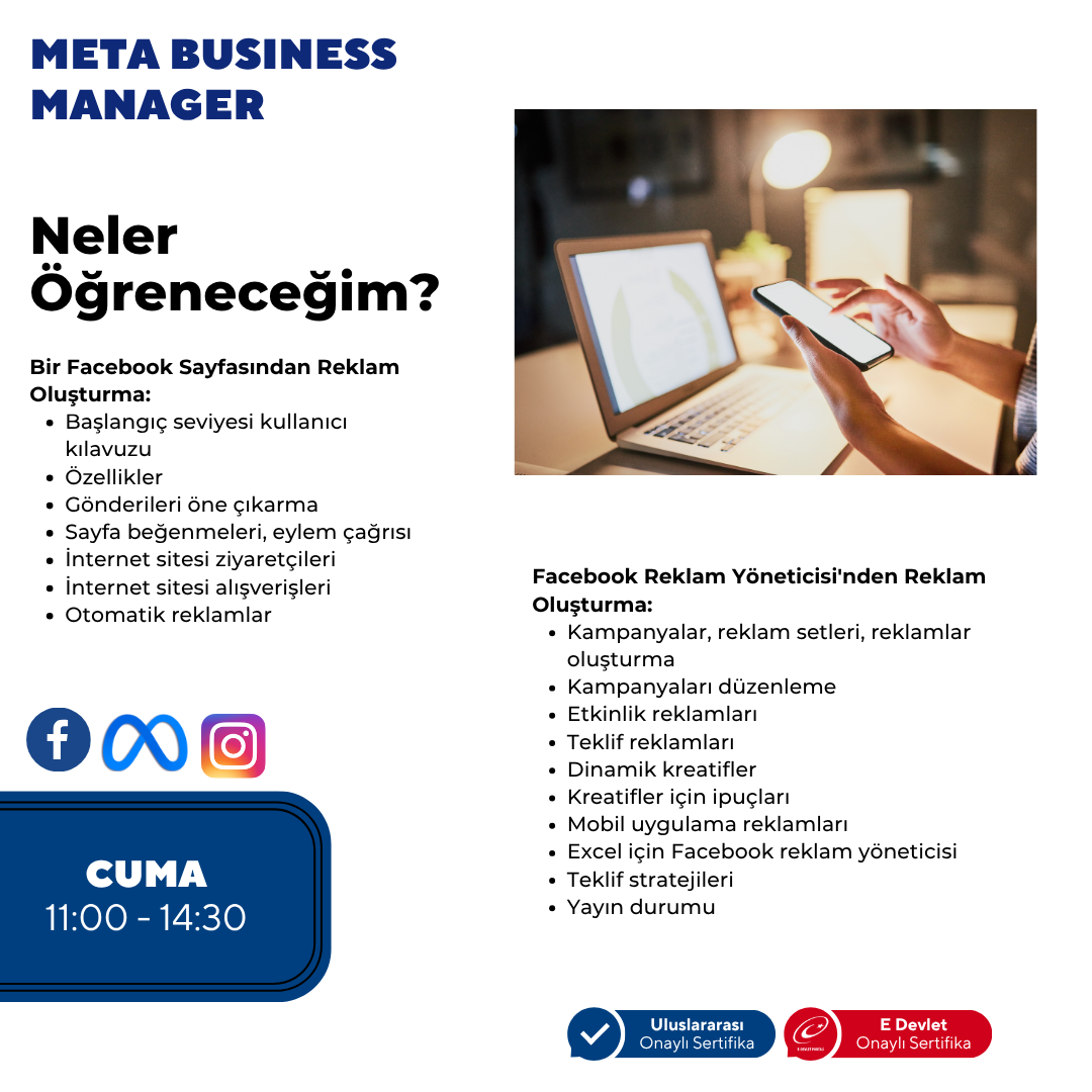 Meta Business Manager (Panel Yönetimi) - Yüz Yüze