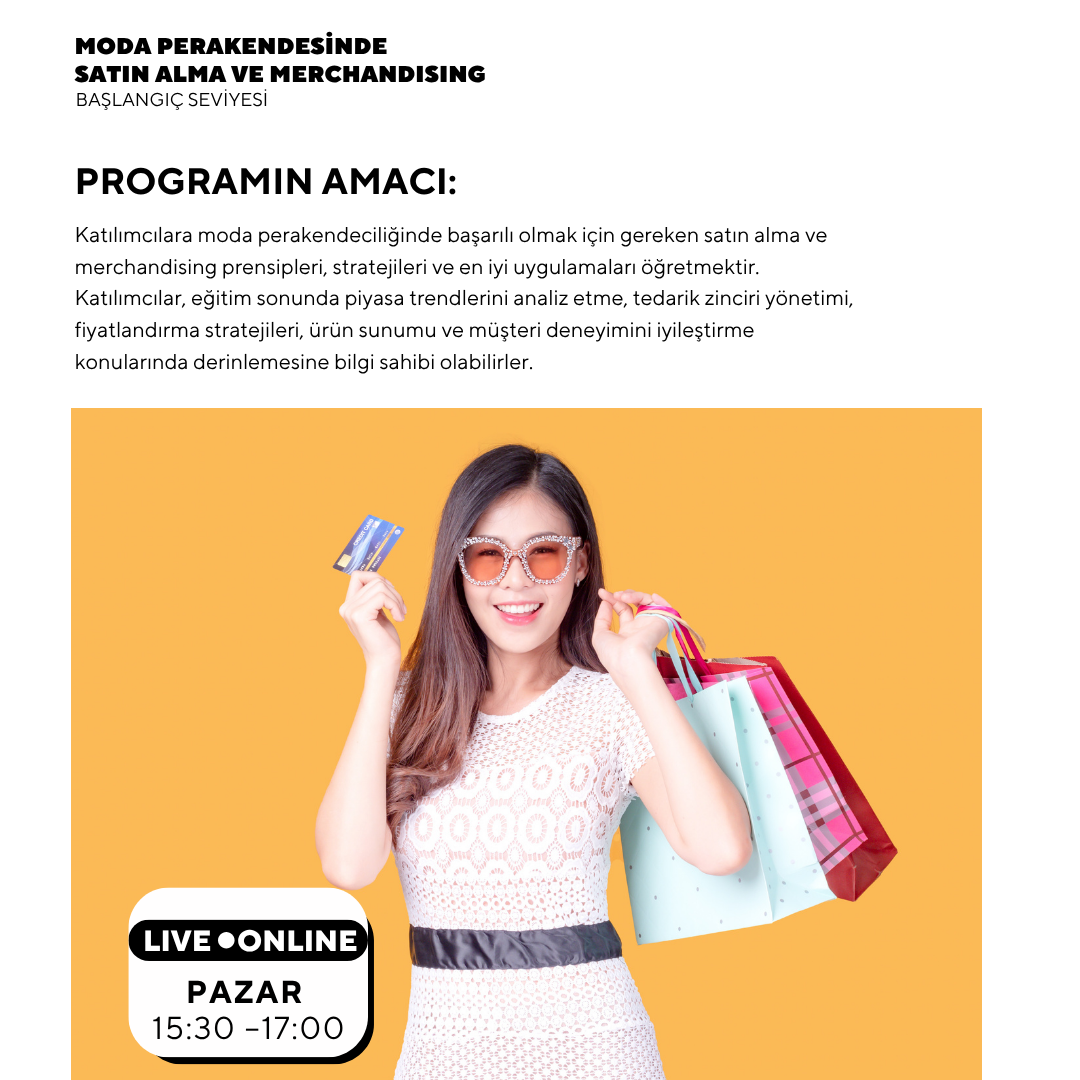 Buying and Merchandising in Fashion Retail (Online)-Beginner Level