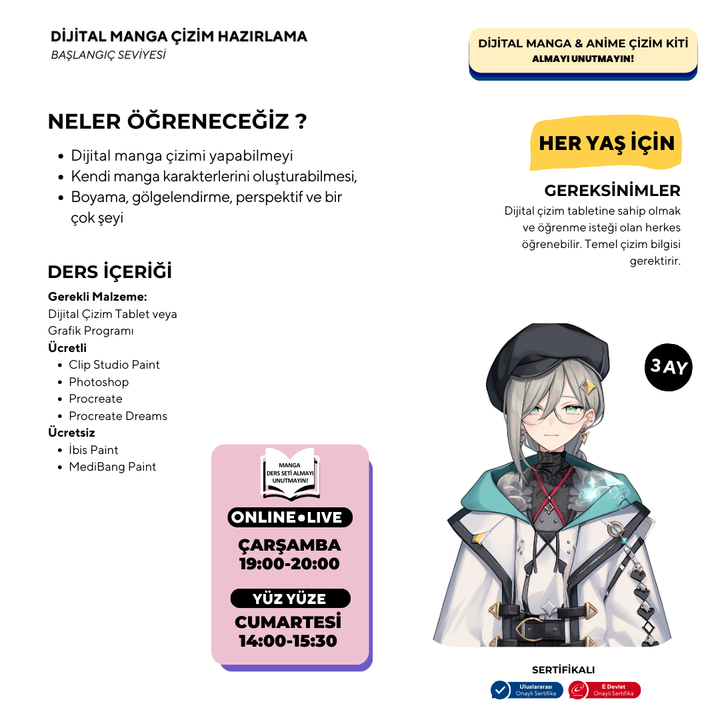 Digital Manga Drawing Preparation Tutorial