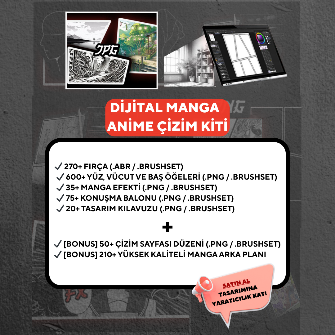 Dijital Manga Anime Kullanıcı Kiti