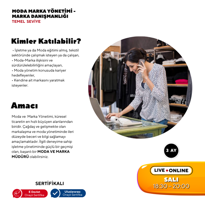Moda Marka Yönetimi Marka Danışmanlığı Online