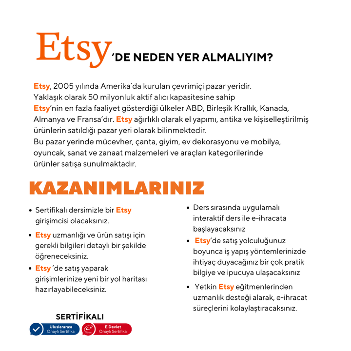 A'dan Z'ye Etsy