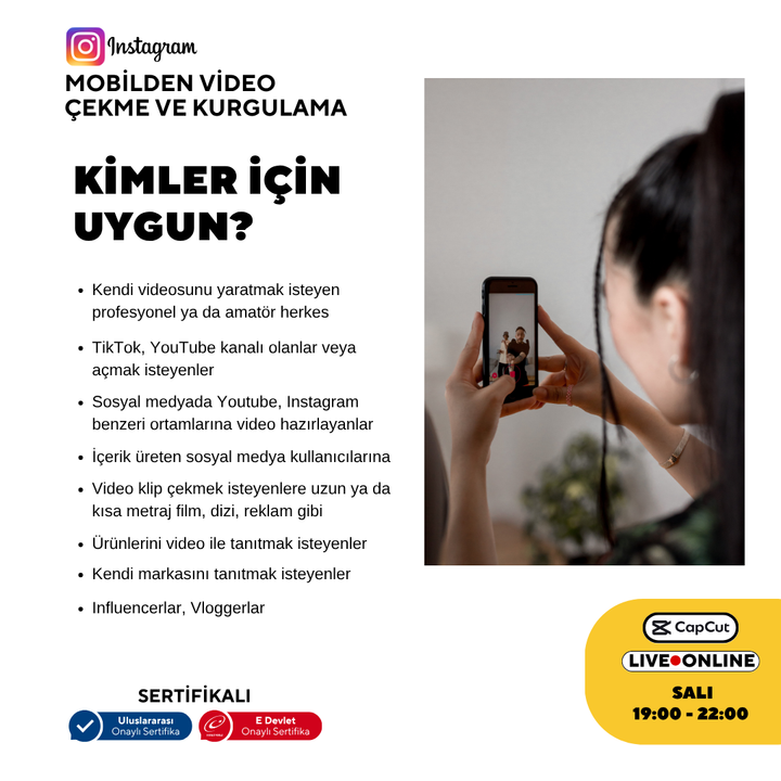 Mobile Video Shooting and Editing Training for Instagram