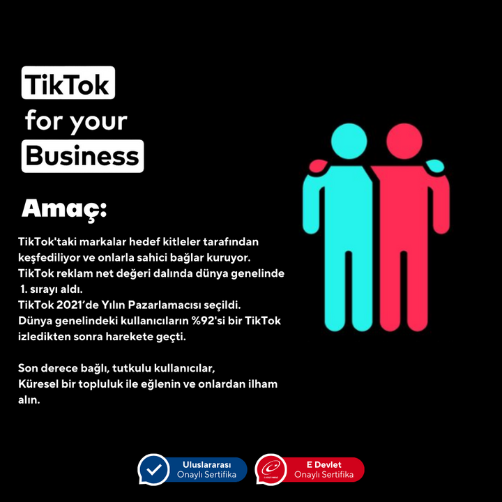 Tiktok For Business (Tiktok'ta İşinizi Büyütün!) - Yüz Yüze