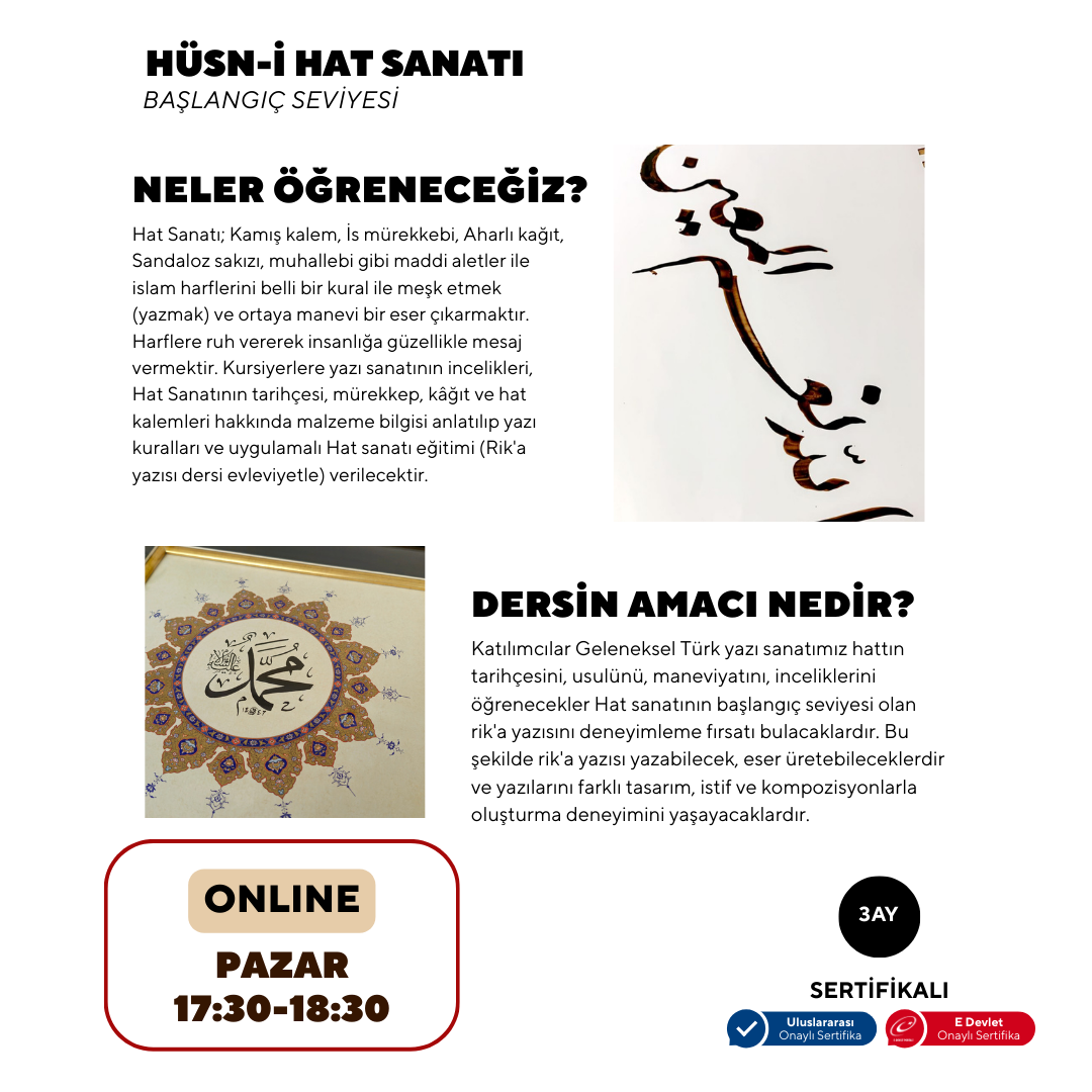 Kalligraphie (Erwachsene)