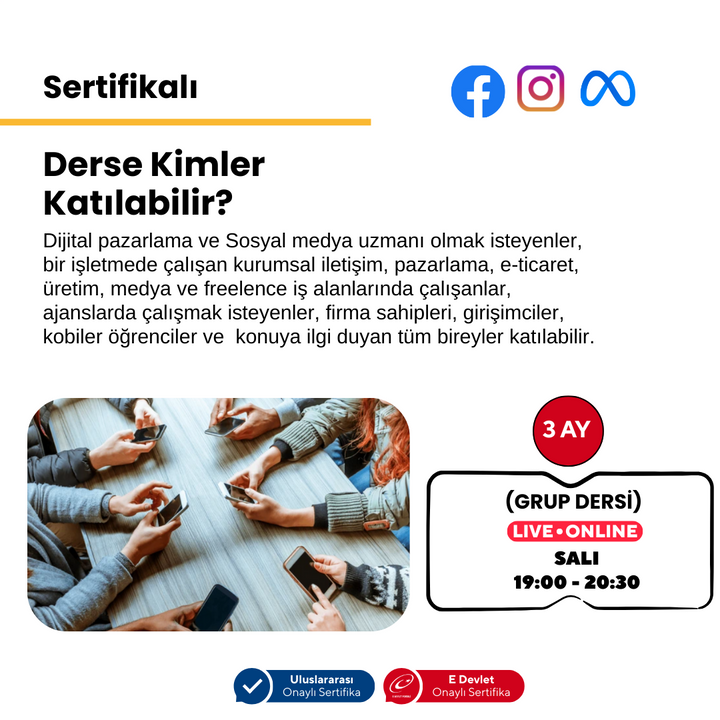 Sosyal Medya ve Dijital Pazarlama Profesyonel Uzmanlık