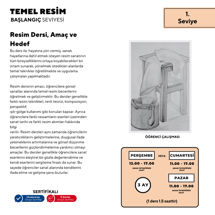 Temel Resim - Yüz Yüze