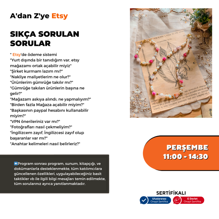 Etsy from A to Z - Face to Face