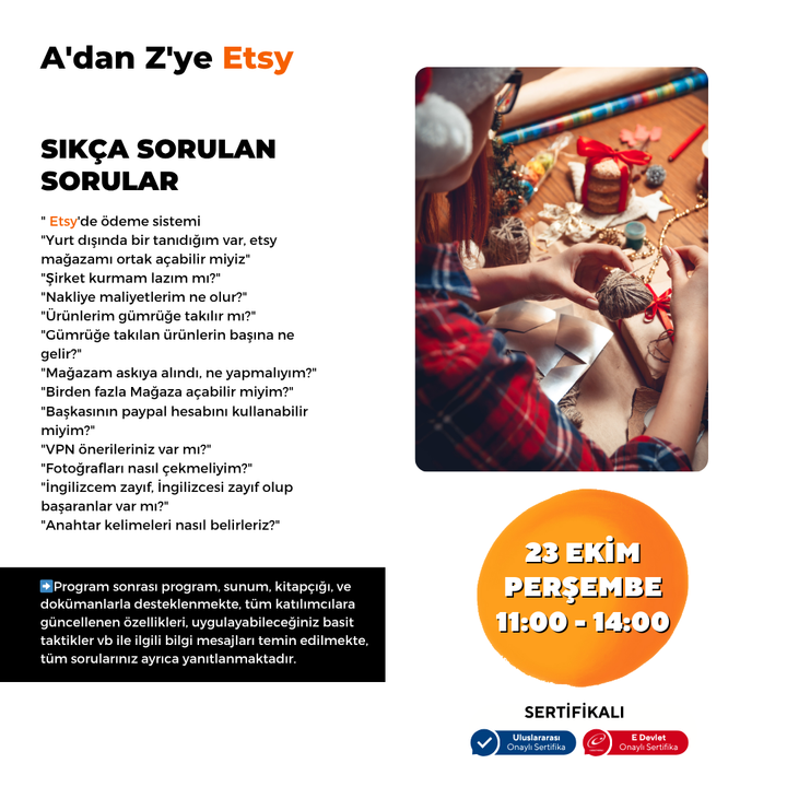 Etsy von A bis Z – Face to Face