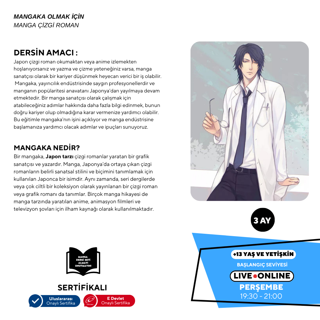 Japanese Comics (MANGA) Storyboard to Become a Mangaka