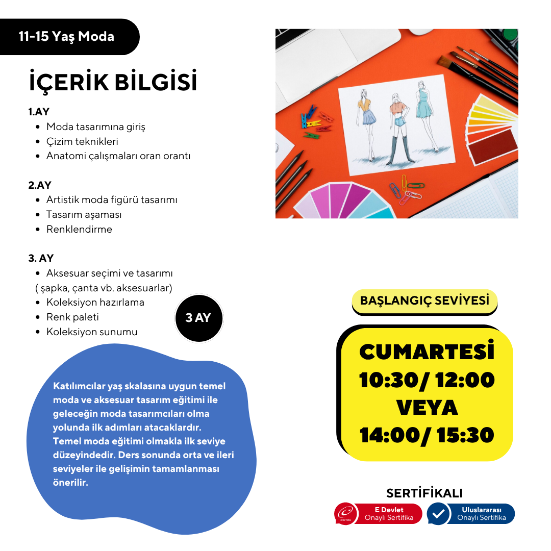 Mode (speziell für 11- bis 15-Jährige) – Kleidungsdesign, Accessoires, Grundmuster (von Angesicht zu Angesicht)