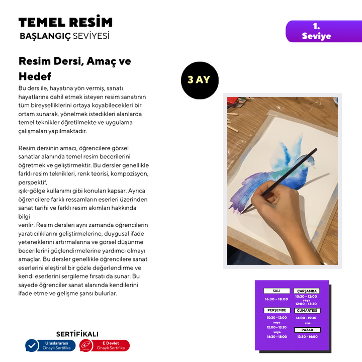 Temel Resim - Yüz Yüze