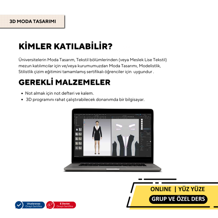3D Moda Tasarım