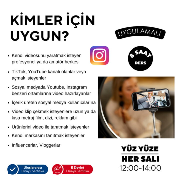 Mobilden Video Çekme ve Kurgulama - Yüz Yüze