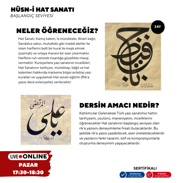 Calligraphy (Adult)