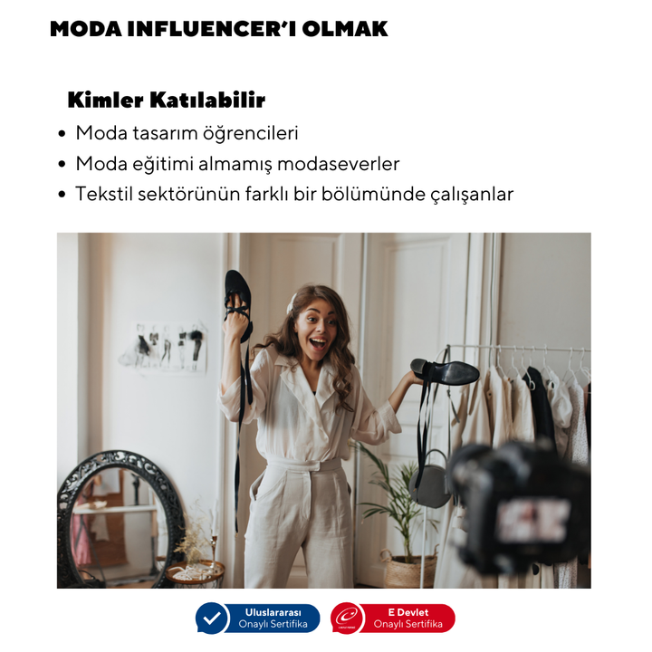 Moda Influencer'ı Olmak ( Yüz yüze)